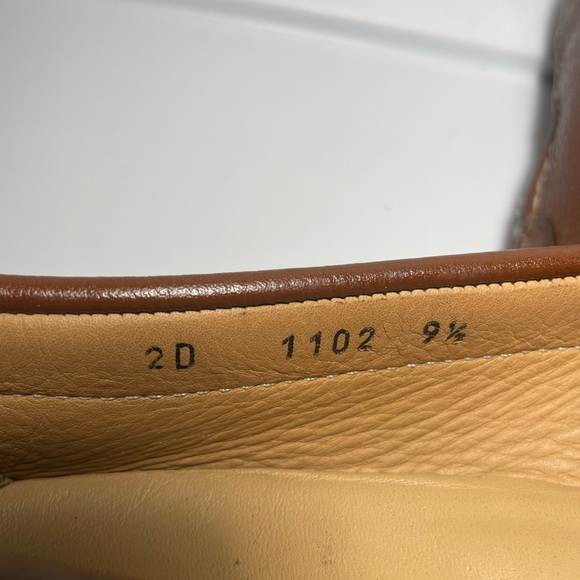 Brown men’s PRADA loafer leather made in italy sz 9.5 main image 7